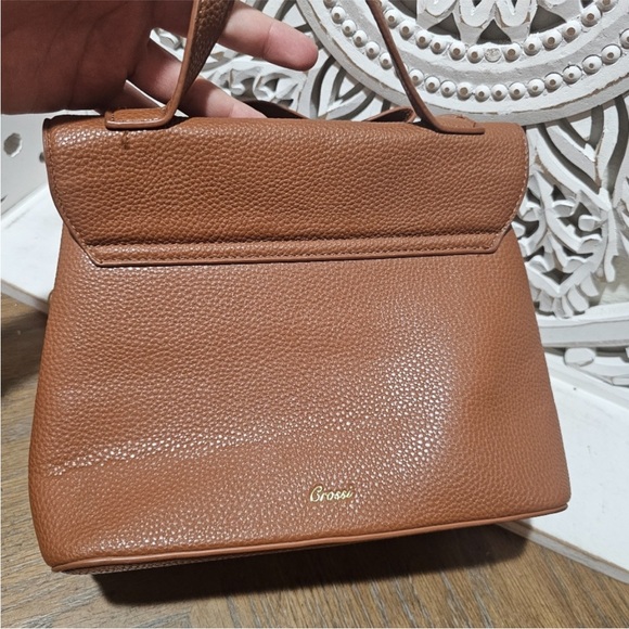 Elegant Brown Bow Handbag - Picture 4 of 6